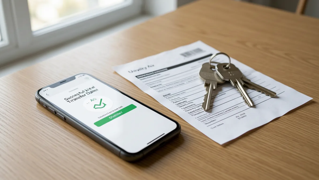 Smartphone displaying a quick loan approval for best instant payday loans.