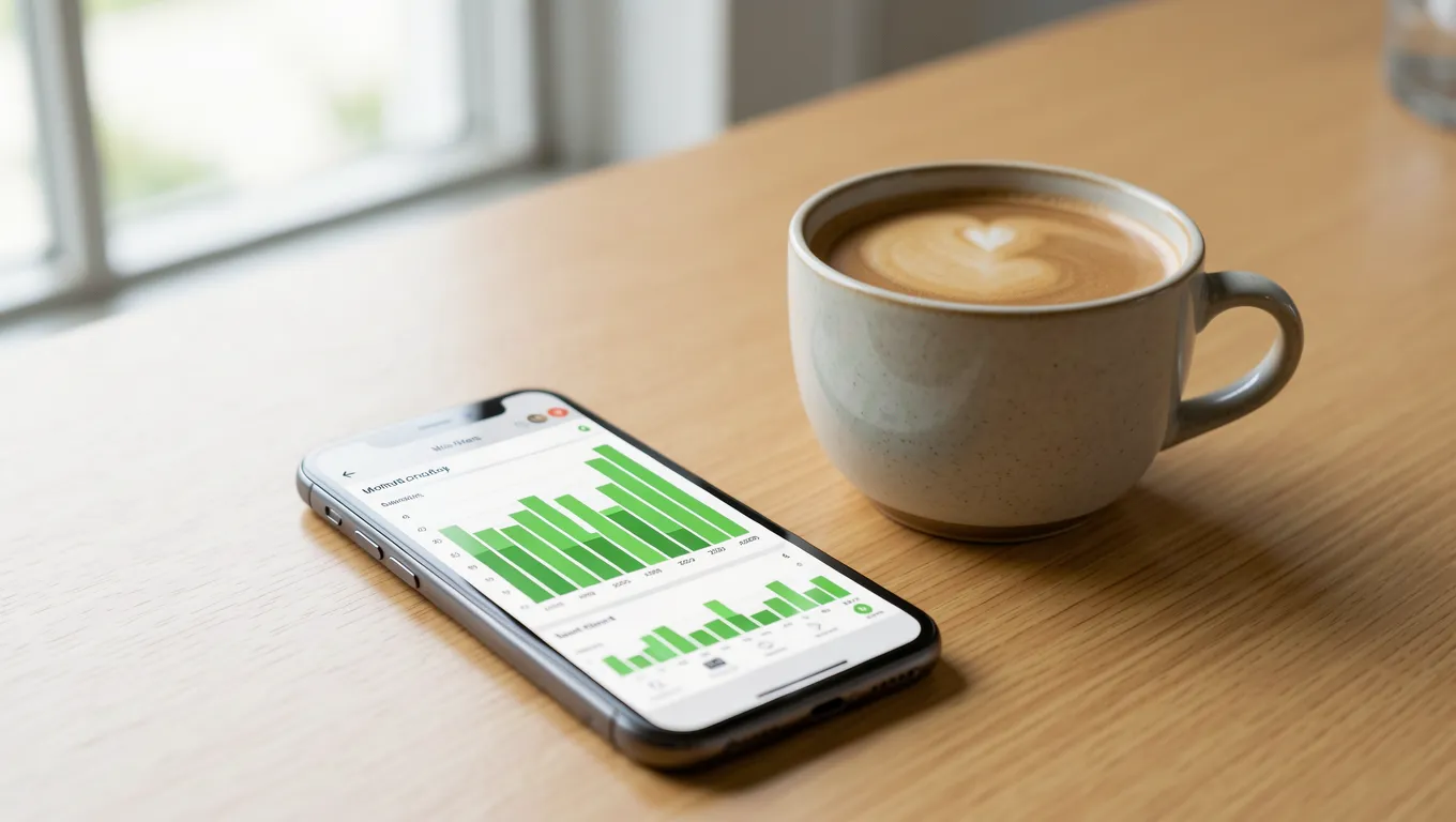 Smartphone showing a successful transaction for a fast approval cash advance