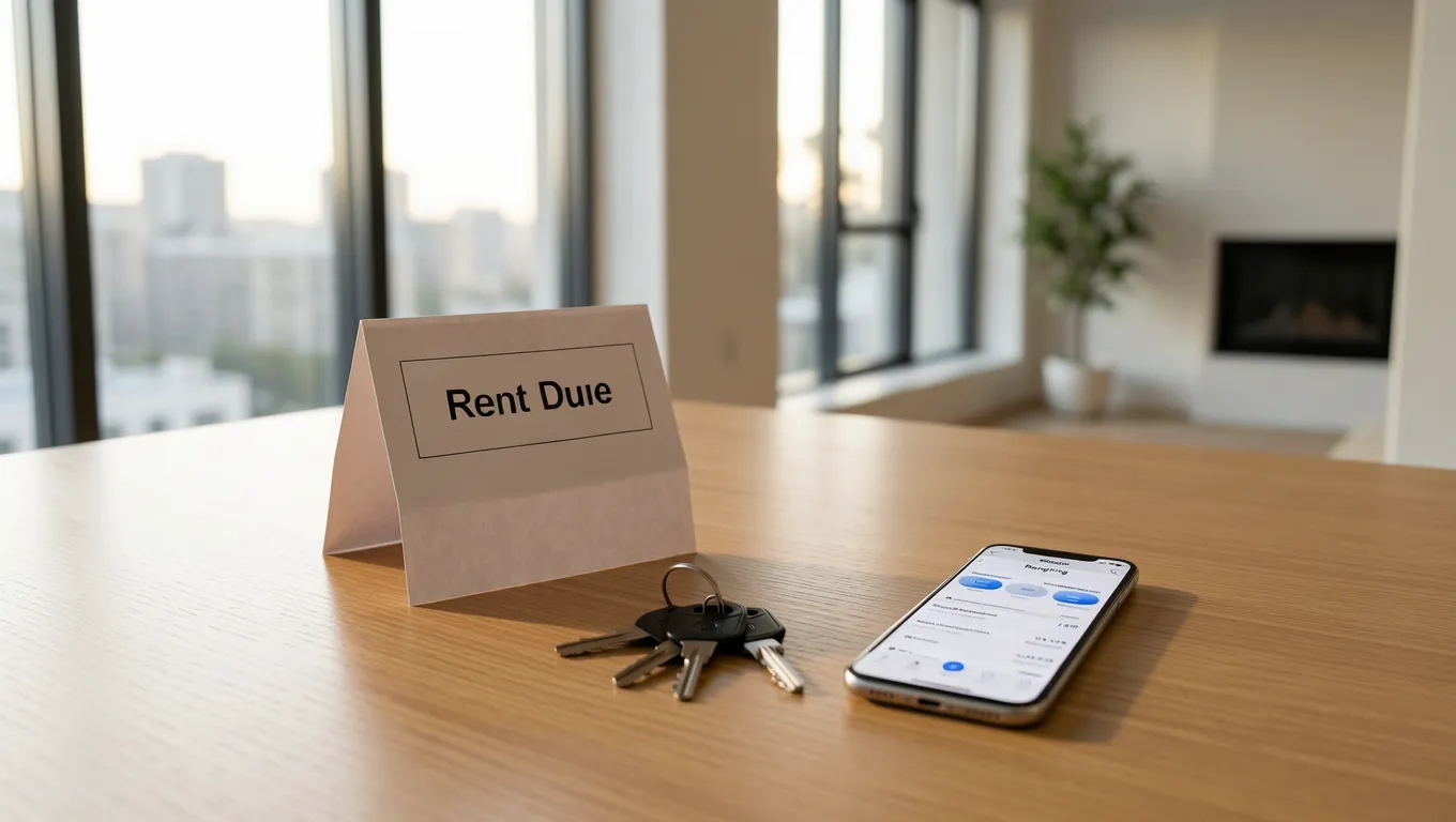 Using instant cash for rent to ensure timely housing payments in a bright apartment.