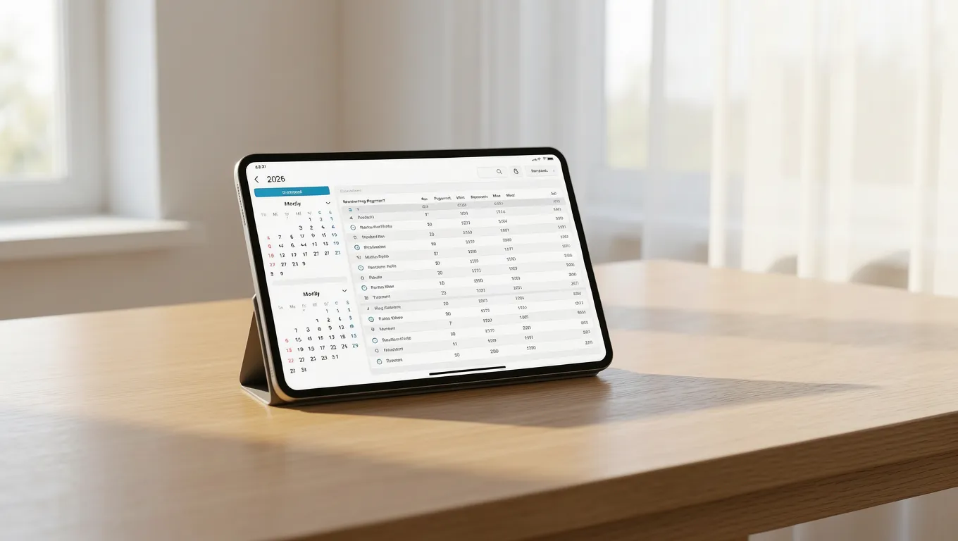 A mobile device showing a digital installment cash advance dashboard for 2026.