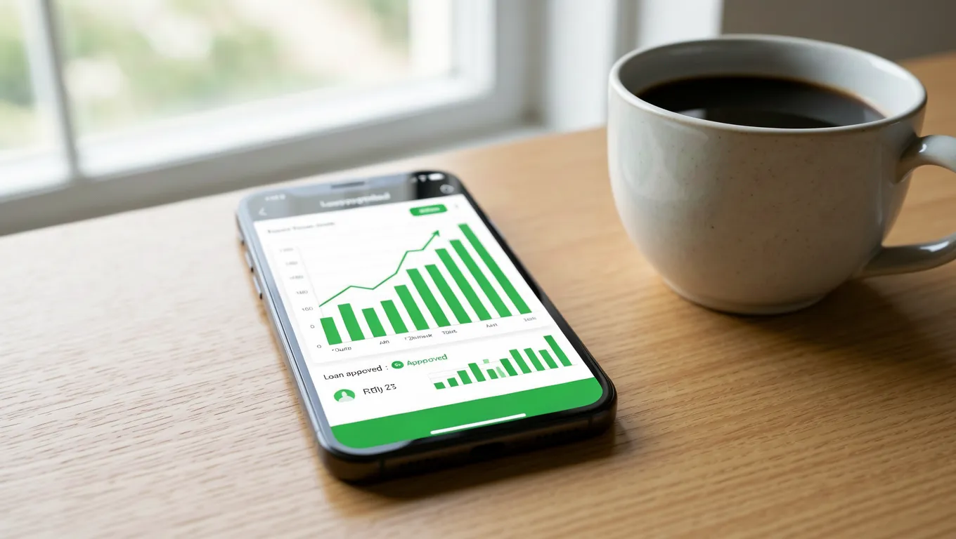 Using a mobile device to manage payday loans no credit inquiry and household bills.