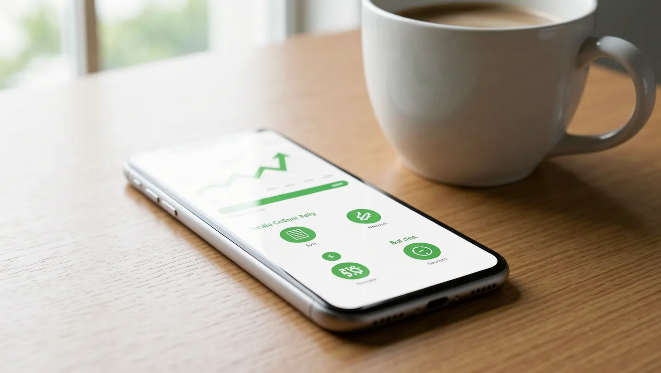 Using a mobile device for small payday loans online during an emergency
